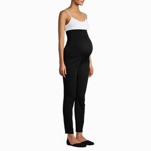 New very comfortable support stylish black / gray denim maternity skinny jeans